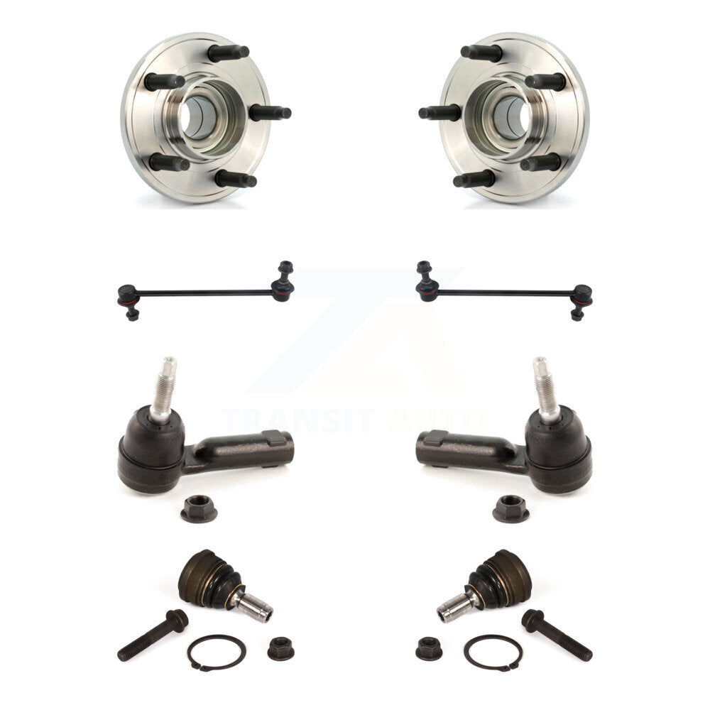 Transit Auto K7T-108980 Wheel Bearing and Hub Assembly for 2010-2014 Ford Mustang - Front product image