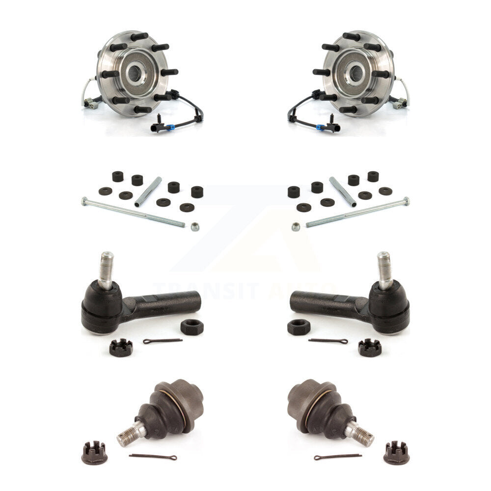 Transit Auto K7T-108992 Wheel Bearing and Hub Assembly for 2001-2007 Chevrolet Silverado 3500 Classic, GMC Sierra 3500 Classic, Chevrolet Silverado 3500 & more - Front product image
