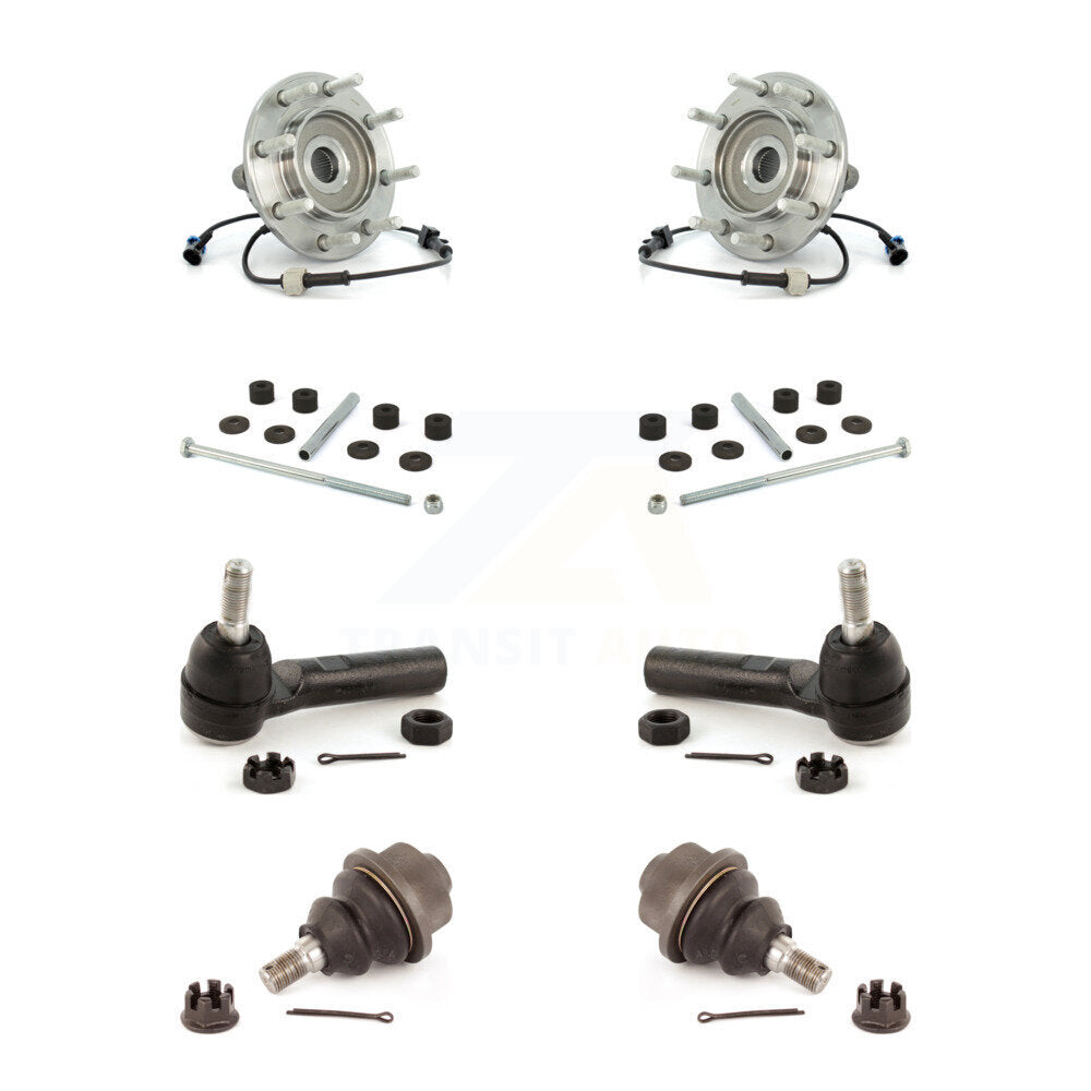 Transit Auto K7T-108993 Wheel Bearing and Hub Assembly for 2001-2007 Chevrolet Silverado 3500 Classic, GMC Sierra 3500 Classic, Chevrolet Silverado 3500 & more - Front product image