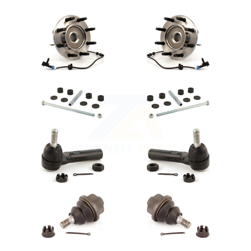 Transit Auto K7T-108994 Wheel Bearing and Hub Assembly for 2007-2010 Hummer H2, Chevrolet Silverado 2500 HD, Chevrolet Silverado 3500 HD & more - Front product image