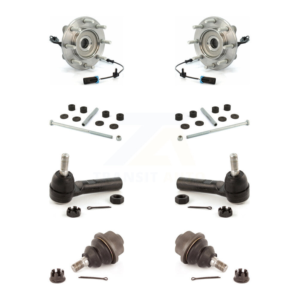 Transit Auto K7T-108995 Wheel Bearing and Hub Assembly for 2007-2010 Chevrolet Silverado 3500 HD, GMC Sierra 3500 HD - Front product image