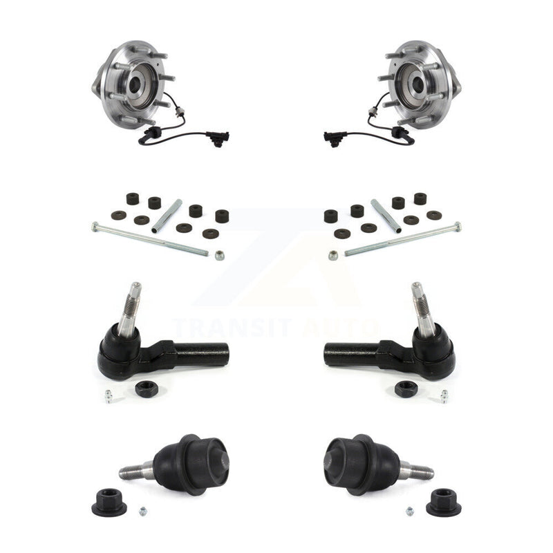 Transit Auto K7T-108997 Wheel Bearing and Hub Assembly for 2011-2019 Chevrolet Silverado 3500 HD, GMC Sierra 3500 HD - Front product image