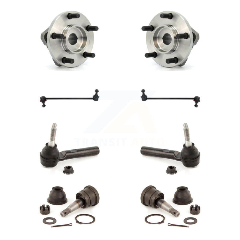 Transit Auto K7T-109006 Wheel Bearing and Hub Assembly for 2005-2007 Chrysler Town & Country, Dodge Caravan, Dodge Grand Caravan - Front product image