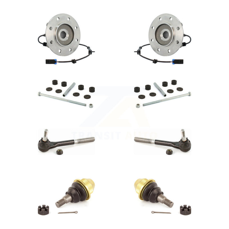 Transit Auto K7T-109010 Wheel Bearing and Hub Assembly for 1995-2000 Chevrolet K3500, GMC K3500 - Front product image
