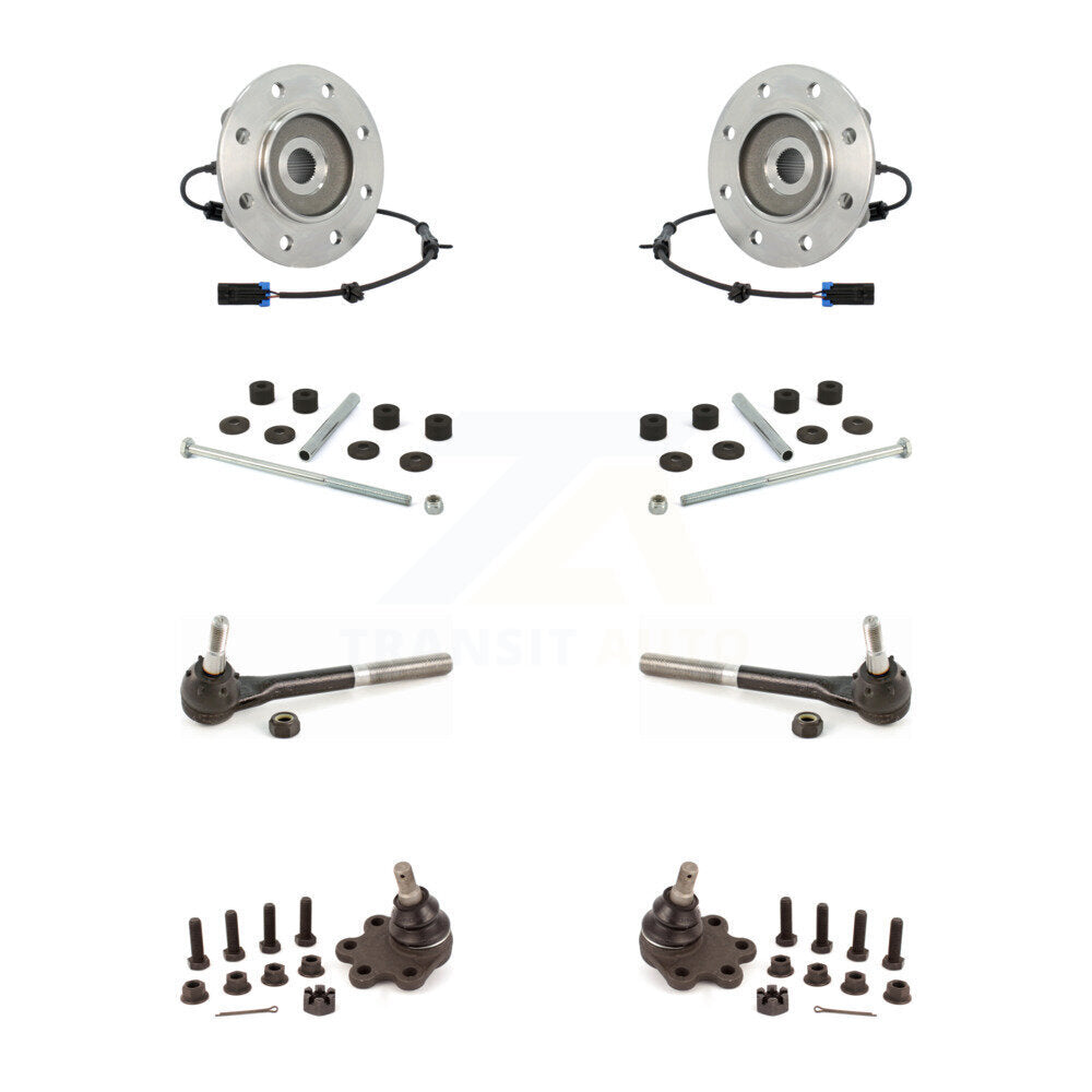 Transit Auto K7T-109011 Wheel Bearing and Hub Assembly for 1988-1995 Chevrolet K3500, GMC K3500, GMC Yukon & more - Front product image
