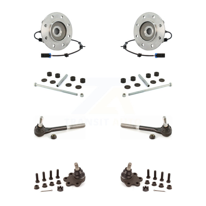 Transit Auto K7T-109011 Wheel Bearing and Hub Assembly for 1988-1995 Chevrolet K3500, GMC K3500, GMC Yukon & more - Front product image