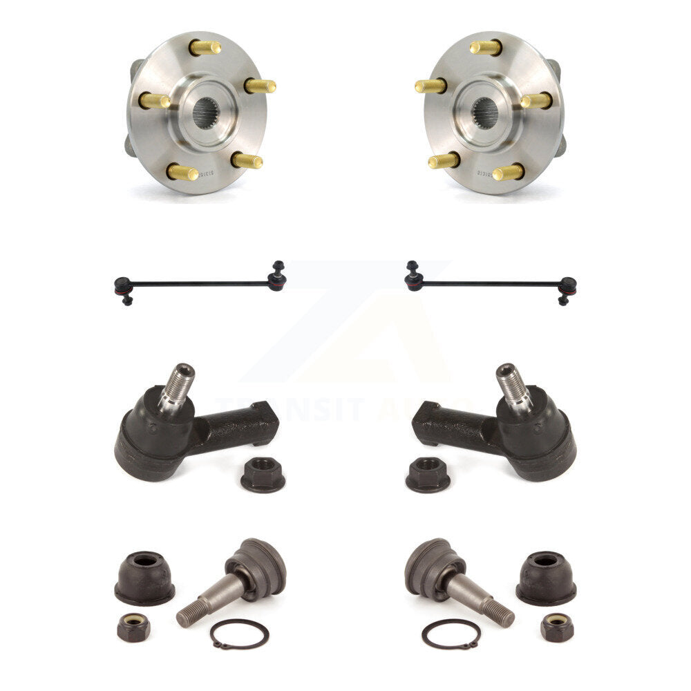Transit Auto K7T-109015 Wheel Bearing and Hub Assembly for 2004-2009 Mitsubishi Eclipse, Mitsubishi Galant - Front product image