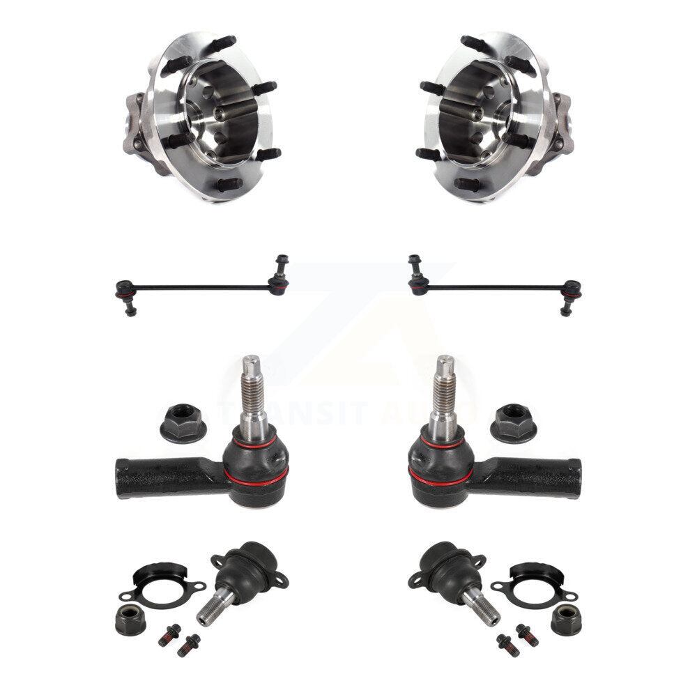 Transit Auto K7T-109034 Wheel Bearing and Hub Assembly for 2015-2019 Ford Transit-250, Ford Transit-350, Ford Transit-350 HD - Front product image