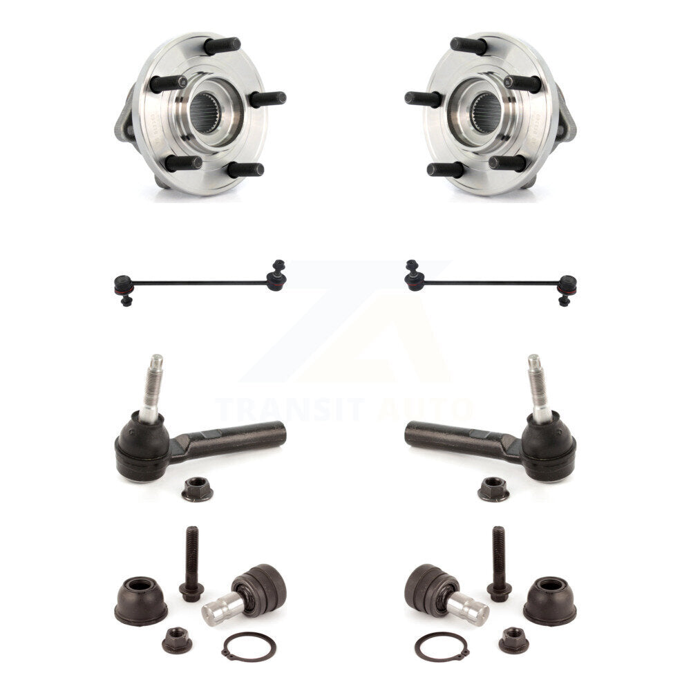Transit Auto K7T-109035 Wheel Bearing and Hub Assembly for 2009 Dodge Caliber - Front product image