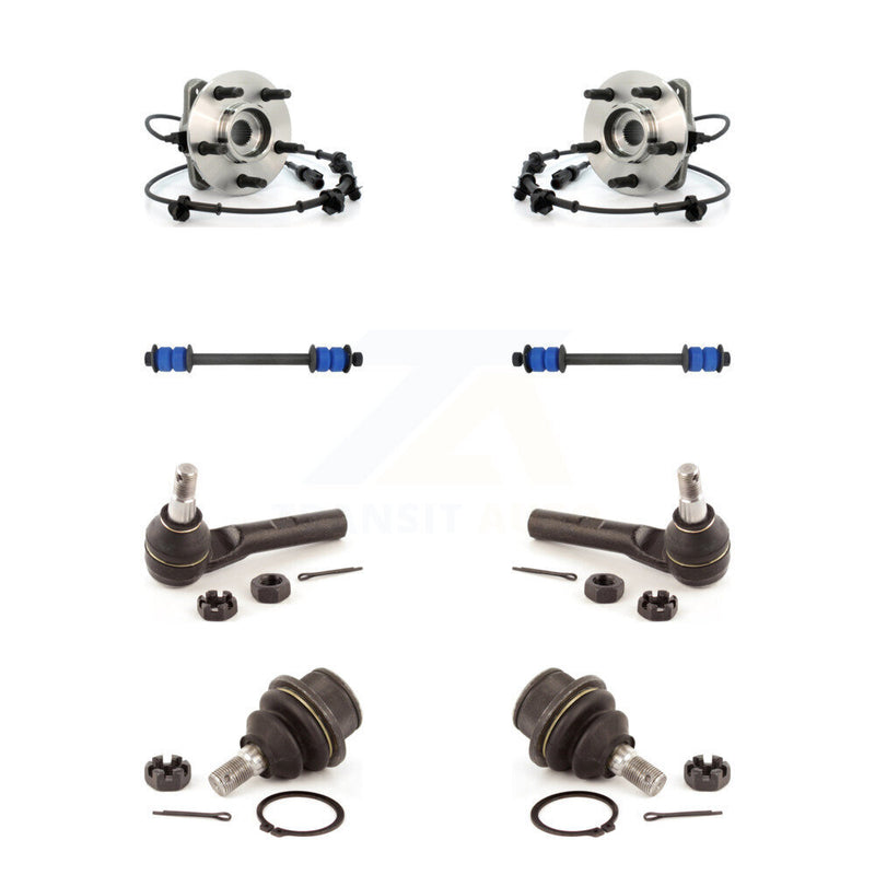 Transit Auto K7T-109040 Wheel Bearing and Hub Assembly for 2000-2002 Ford Ranger, Mazda B3000, Mazda B4000 - Front product image