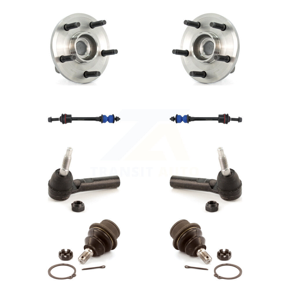 Transit Auto K7T-109080 Wheel Bearing and Hub Assembly for 2005-2010 Mitsubishi Raider, Dodge Dakota - Front product image
