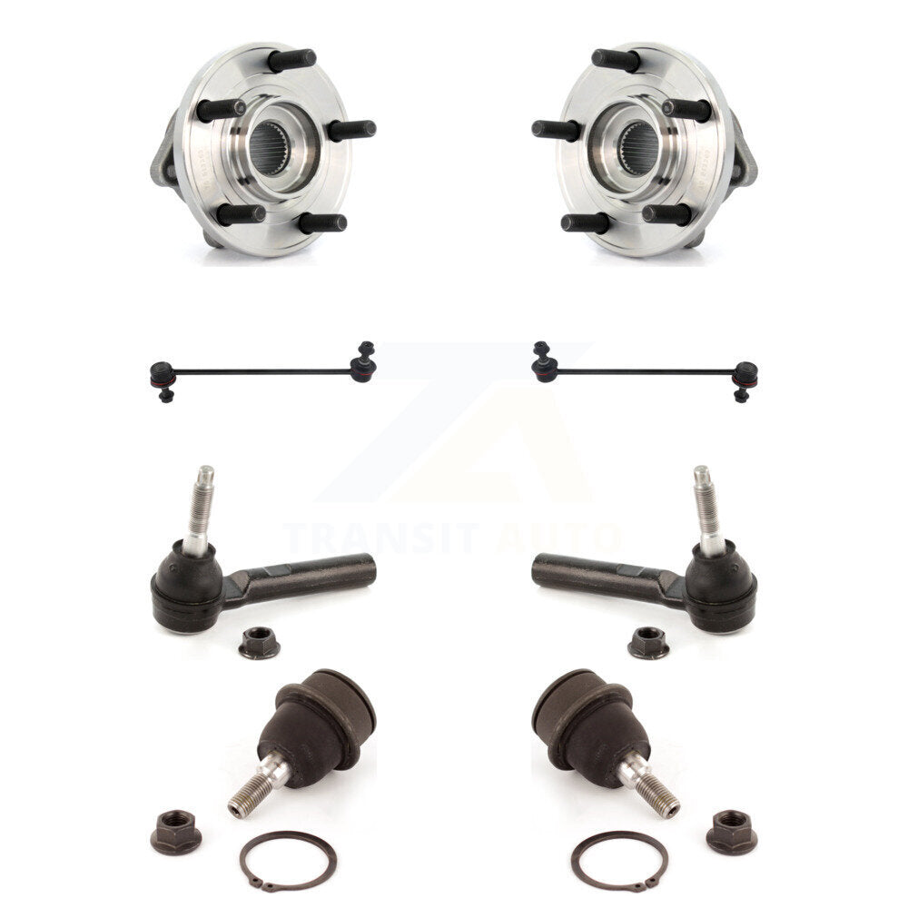 Transit Auto K7T-109081 Wheel Bearing and Hub Assembly for 2007-2014 Chrysler 200, Dodge Avenger, Chrysler Sebring - Front product image