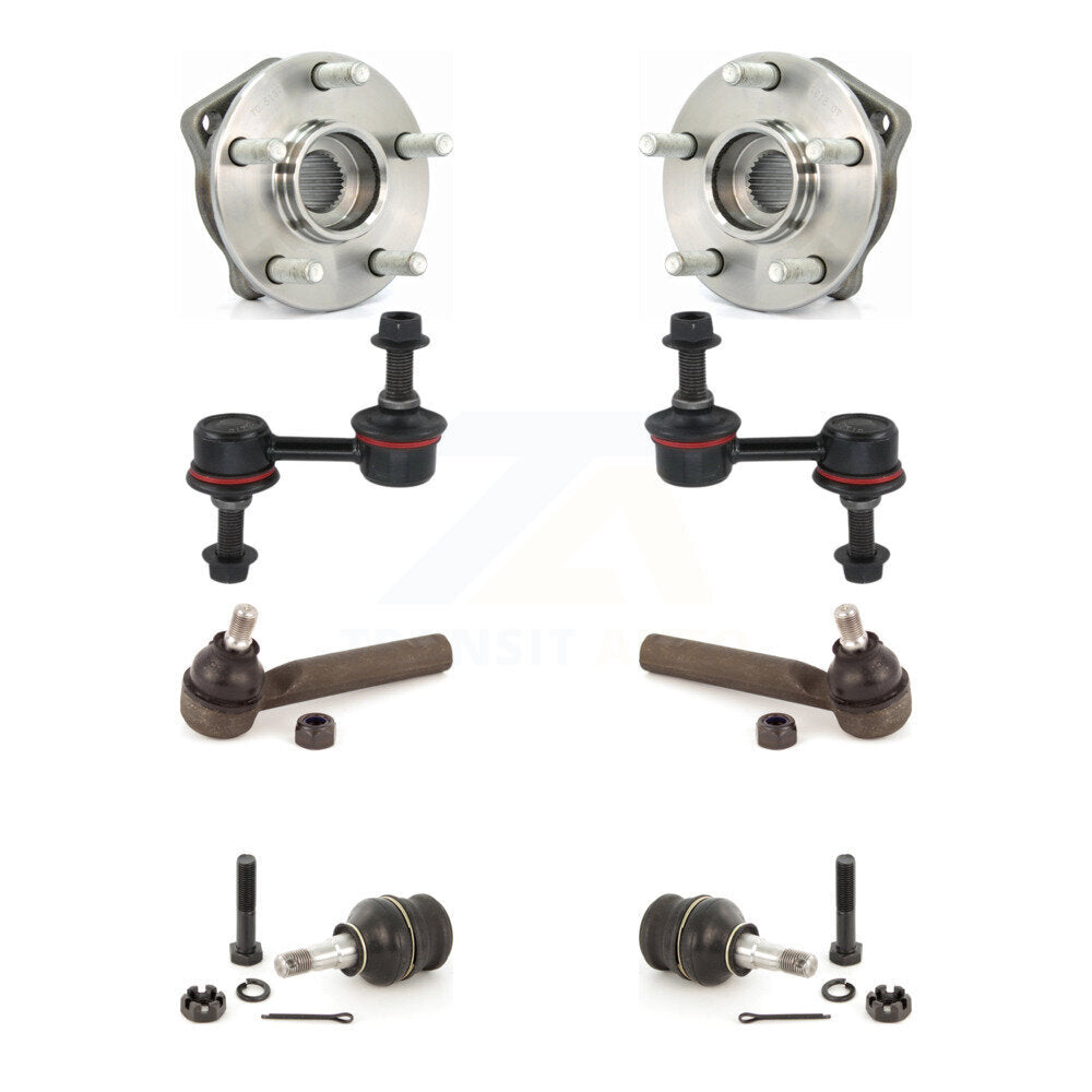 Transit Auto K7T-109091 Wheel Bearing and Hub Assembly for 2005-2014 Subaru Impreza, Subaru WRX, Subaru Forester & more - Front product image