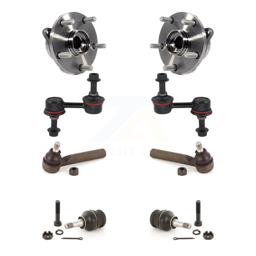 Transit Auto K7T-109092 Wheel Bearing and Hub Assembly for 2004-2014 Subaru Impreza, Subaru WRX STI - Front product image