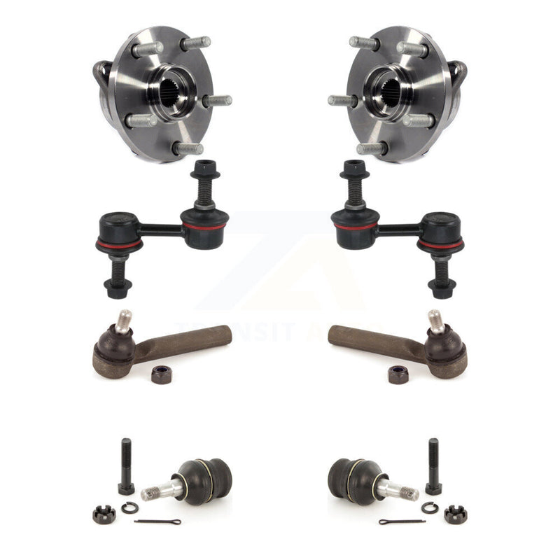 Transit Auto K7T-109092 Wheel Bearing and Hub Assembly for 2004-2014 Subaru Impreza, Subaru WRX STI - Front product image