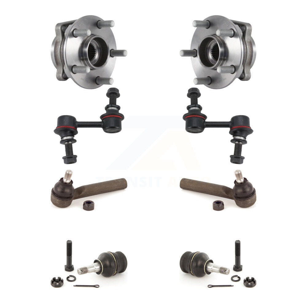 Transit Auto K7T-109095 Wheel Bearing and Hub Assembly for 2014-2018 Subaru Crosstrek, Subaru Forester, Subaru XV Crosstrek - Front product image