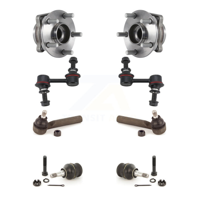 Transit Auto K7T-109095 Wheel Bearing and Hub Assembly for 2014-2018 Subaru Crosstrek, Subaru Forester, Subaru XV Crosstrek - Front product image