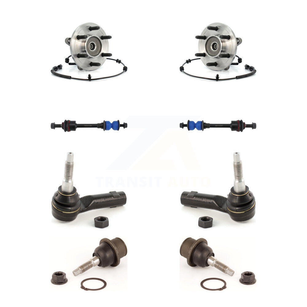Transit Auto K7T-109107 Wheel Bearing and Hub Assembly for 2006-2008 Ford F-150, Lincoln Mark LT - Front product image