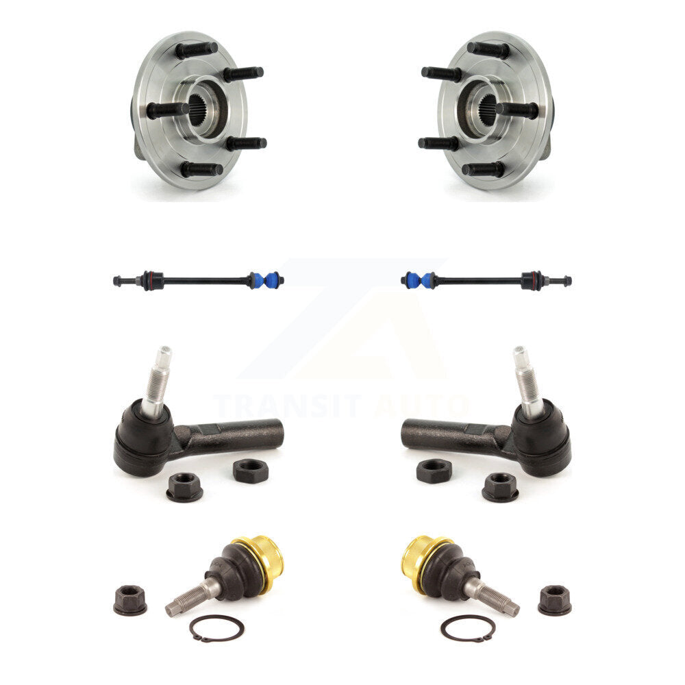 Transit Auto K7T-109133 Wheel Bearing and Hub Assembly for 2002-2005 Dodge Ram 1500 - Front product image