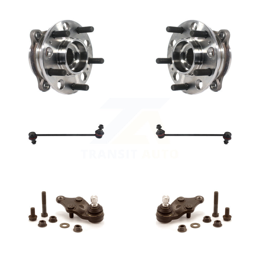 Transit Auto K7T-109136 Wheel Bearing and Hub Assembly for 2015-2019 Hyundai Santa Fe XL, Hyundai Santa Fe, Hyundai Santa Fe Sport - Front product image