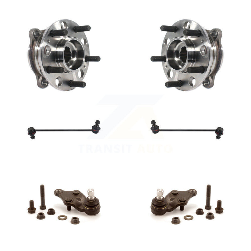 Transit Auto K7T-109136 Wheel Bearing and Hub Assembly for 2015-2019 Hyundai Santa Fe XL, Hyundai Santa Fe, Hyundai Santa Fe Sport - Front product image