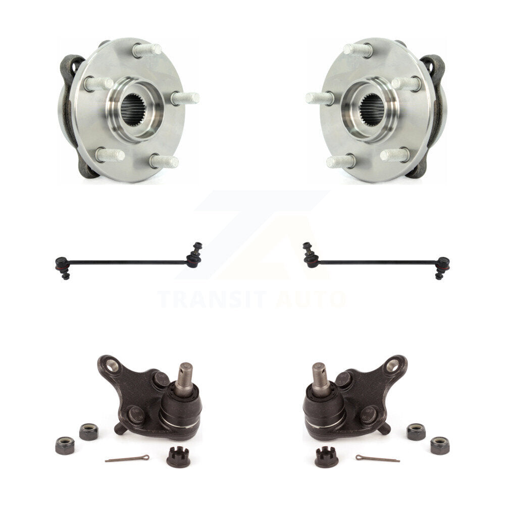 Transit Auto K7T-109143 Wheel Bearing and Hub Assembly for 2006-2020 Toyota Mirai, Toyota RAV4, Scion tC - Front product image