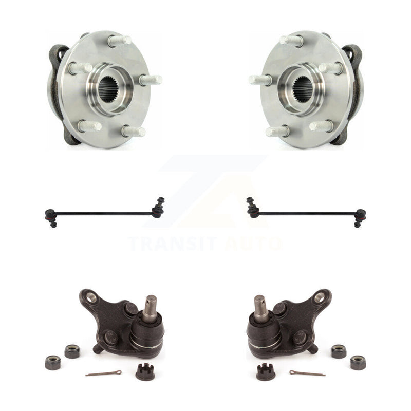 Transit Auto K7T-109143 Wheel Bearing and Hub Assembly for 2006-2020 Toyota Mirai, Toyota RAV4, Scion tC - Front product image