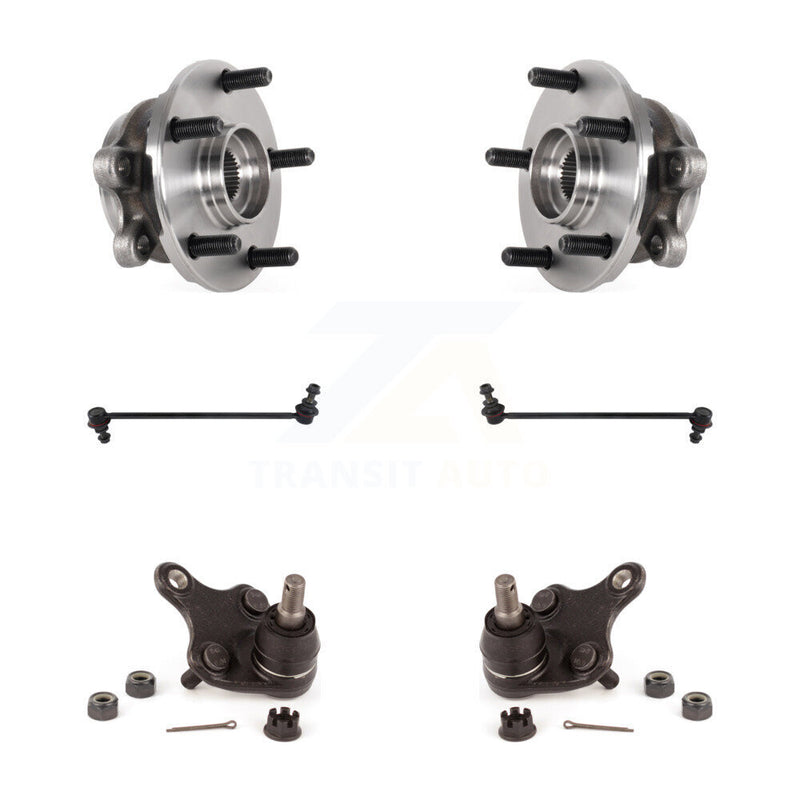 Transit Auto K7T-109144 Wheel Bearing and Hub Assembly for 2015-2021 Lexus NX300h, Lexus NX300, Lexus NX200t - Front product image