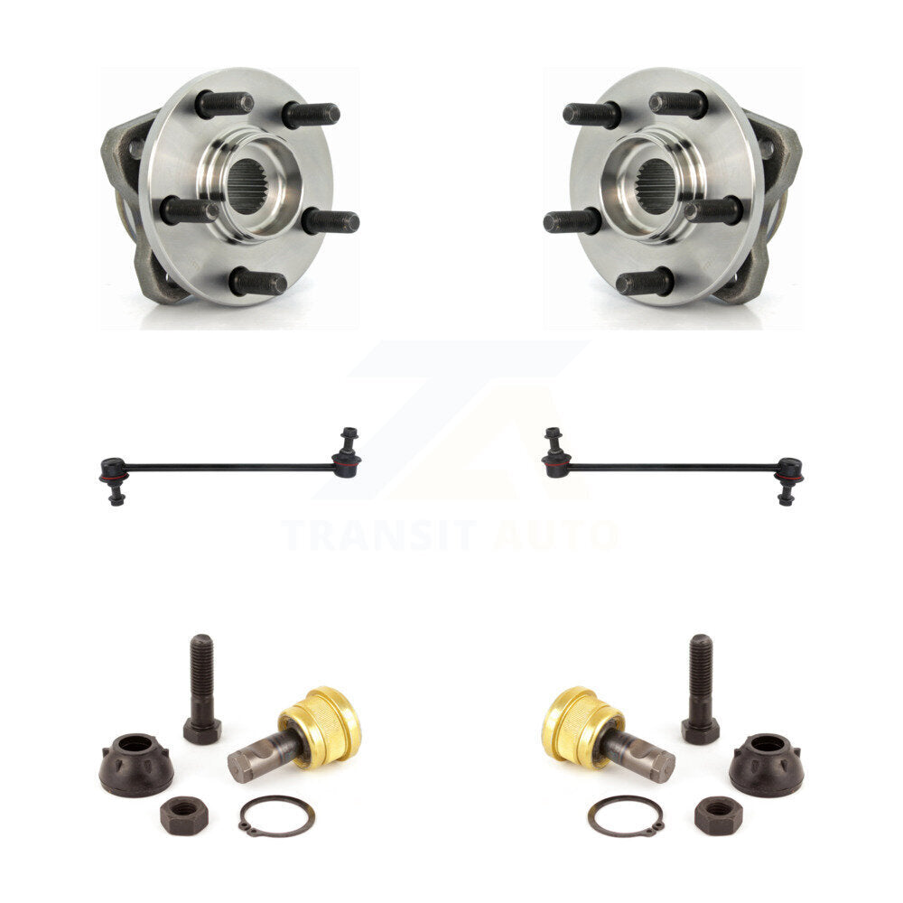 Transit Auto K7T-109147 Wheel Bearing and Hub Assembly for 1996-2000 Chrysler Grand Voyager, Chrysler Voyager, Chrysler Town & Country & more - Front product image