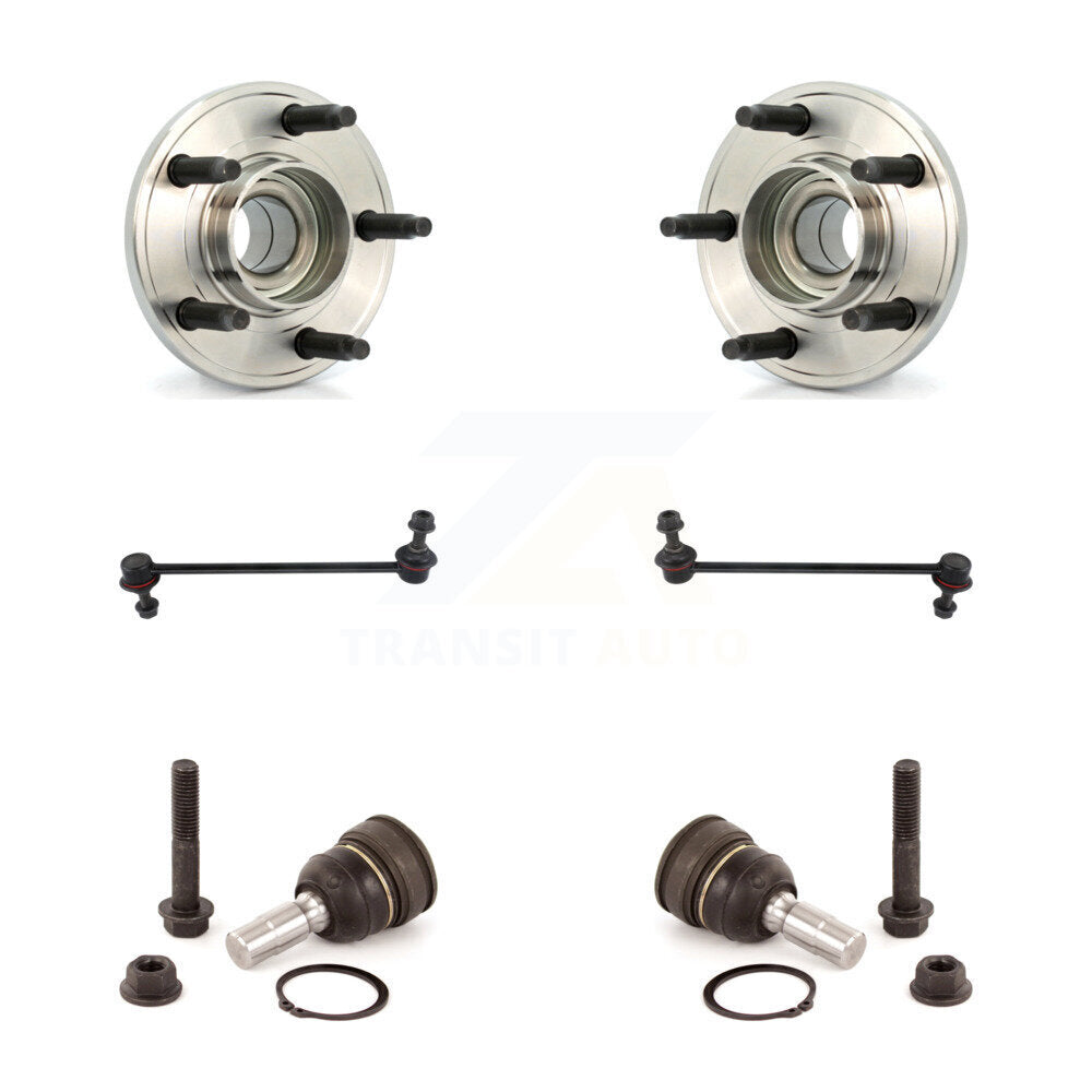 Transit Auto K7T-109149 Wheel Bearing and Hub Assembly for 2005-2010 Ford Mustang - Front product image