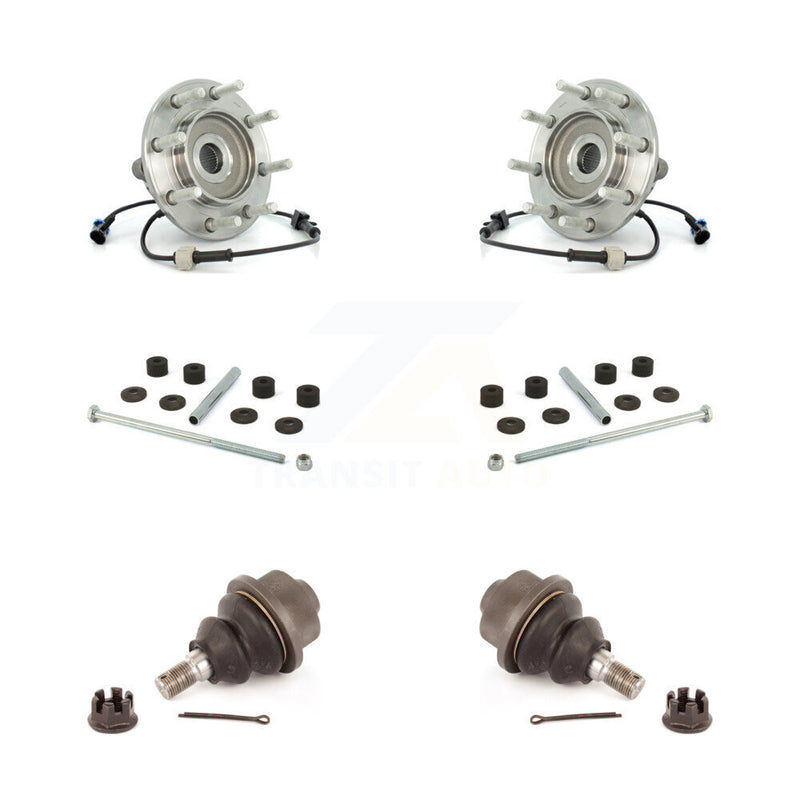 Transit Auto K7T-109158 Wheel Bearing and Hub Assembly for 2001-2007 Chevrolet Silverado 3500 Classic, GMC Sierra 3500 Classic, Chevrolet Silverado 3500 & more - Front product image