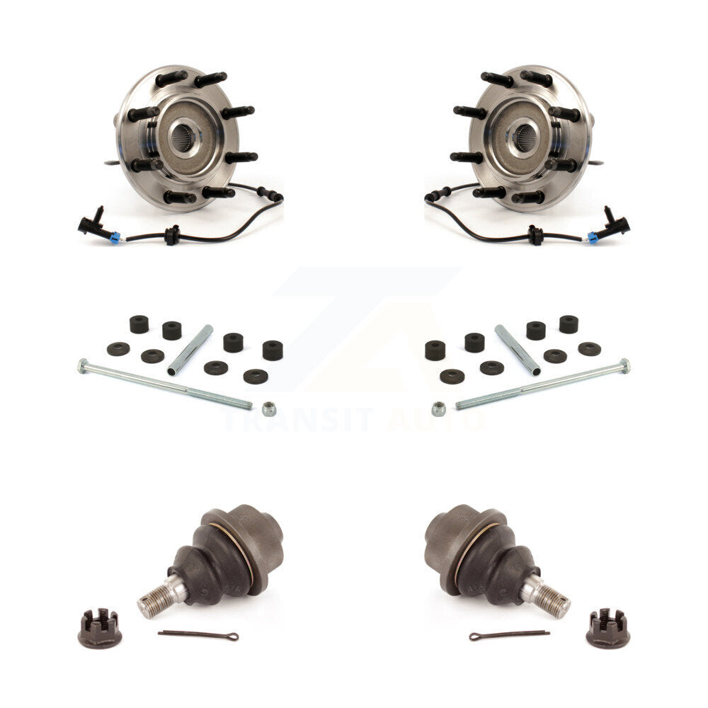 Transit Auto K7T-109159 Wheel Bearing and Hub Assembly for 2007-2010 Hummer H2, Chevrolet Silverado 2500 HD, Chevrolet Silverado 3500 HD & more - Front product image