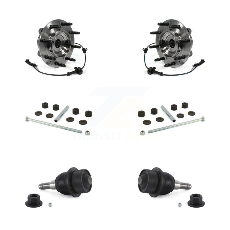 Transit Auto K7T-109161 Wheel Bearing and Hub Assembly for 2011-2019 Chevrolet Silverado 2500 HD, Chevrolet Silverado 3500 HD, GMC Sierra 2500 HD & more - Front product image