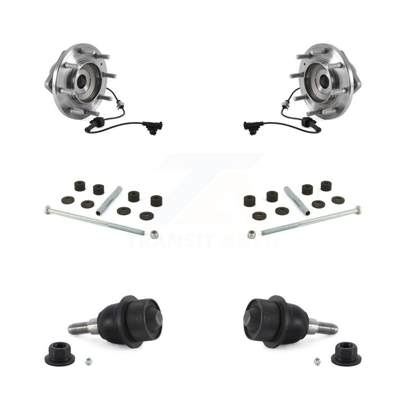 Transit Auto K7T-109162 Wheel Bearing and Hub Assembly for 2011-2019 Chevrolet Silverado 3500 HD, GMC Sierra 3500 HD - Front product image