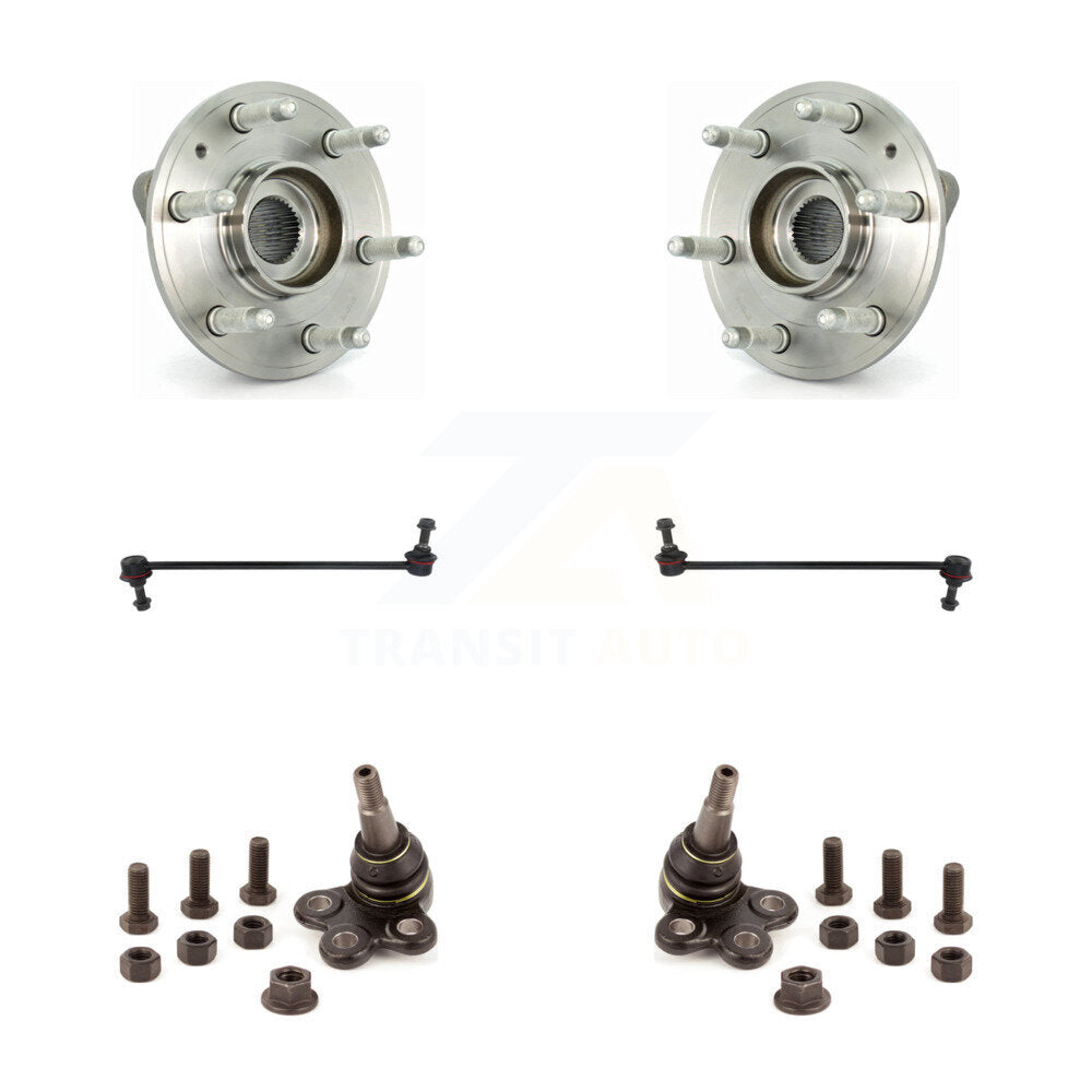 Transit Auto K7T-109163 Wheel Bearing and Hub Assembly for 2007-2017 GMC Acadia Limited, Chevrolet Traverse, Buick Enclave & more - Front product image