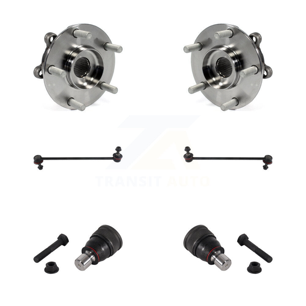 Transit Auto K7T-109164 Wheel Bearing and Hub Assembly for 2013-2023 Mazda 6, Mazda CX-5 - Front product image