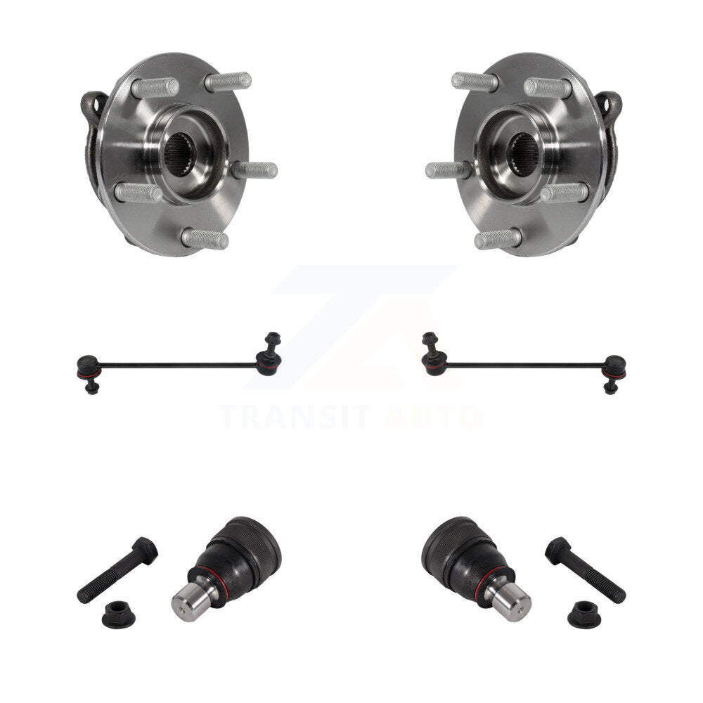 Transit Auto K7T-109165 Wheel Bearing and Hub Assembly for 2016-2021 Mazda CX-3 - Front product image