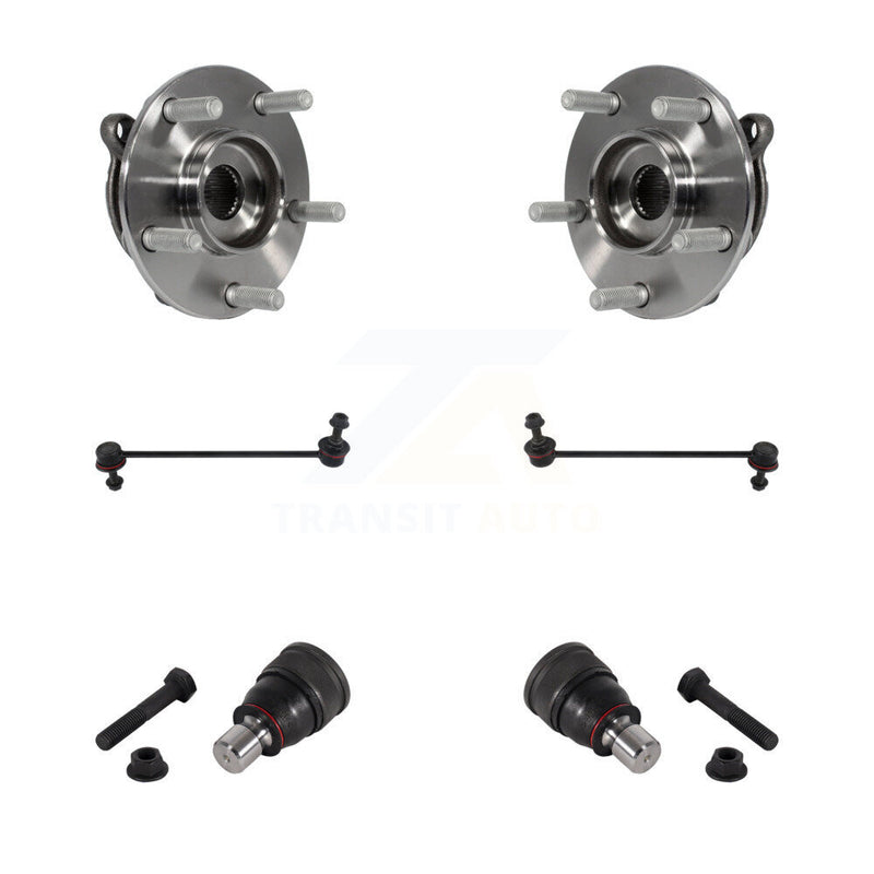 Transit Auto K7T-109165 Wheel Bearing and Hub Assembly for 2016-2021 Mazda CX-3 - Front product image
