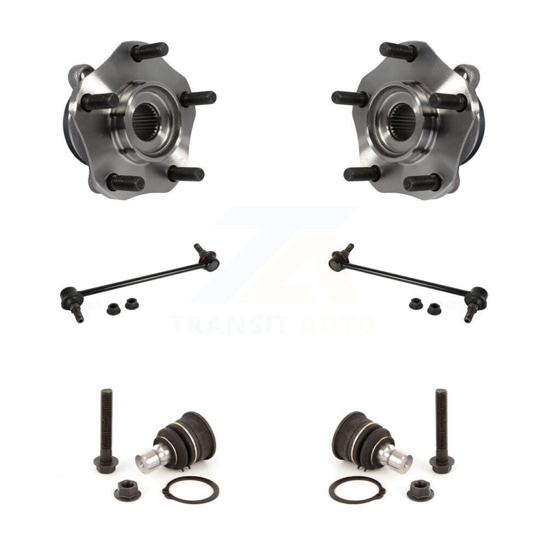 Transit Auto K7T-109171 Wheel Bearing and Hub Assembly for 2013-2021 Nissan Sentra, Chevrolet City Express, Nissan LEAF & more - Front product image