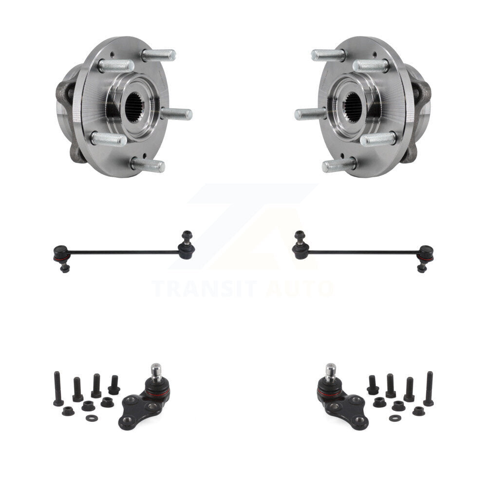 Transit Auto K7T-109173 Wheel Bearing and Hub Assembly for 2017-2019 Kia Soul - Front product image