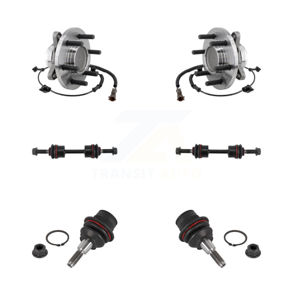 Transit Auto K7T-109176 Wheel Bearing and Hub Assembly for 2018-2022 Ford Expedition, Ford F-150, Lincoln Navigator - Front product image