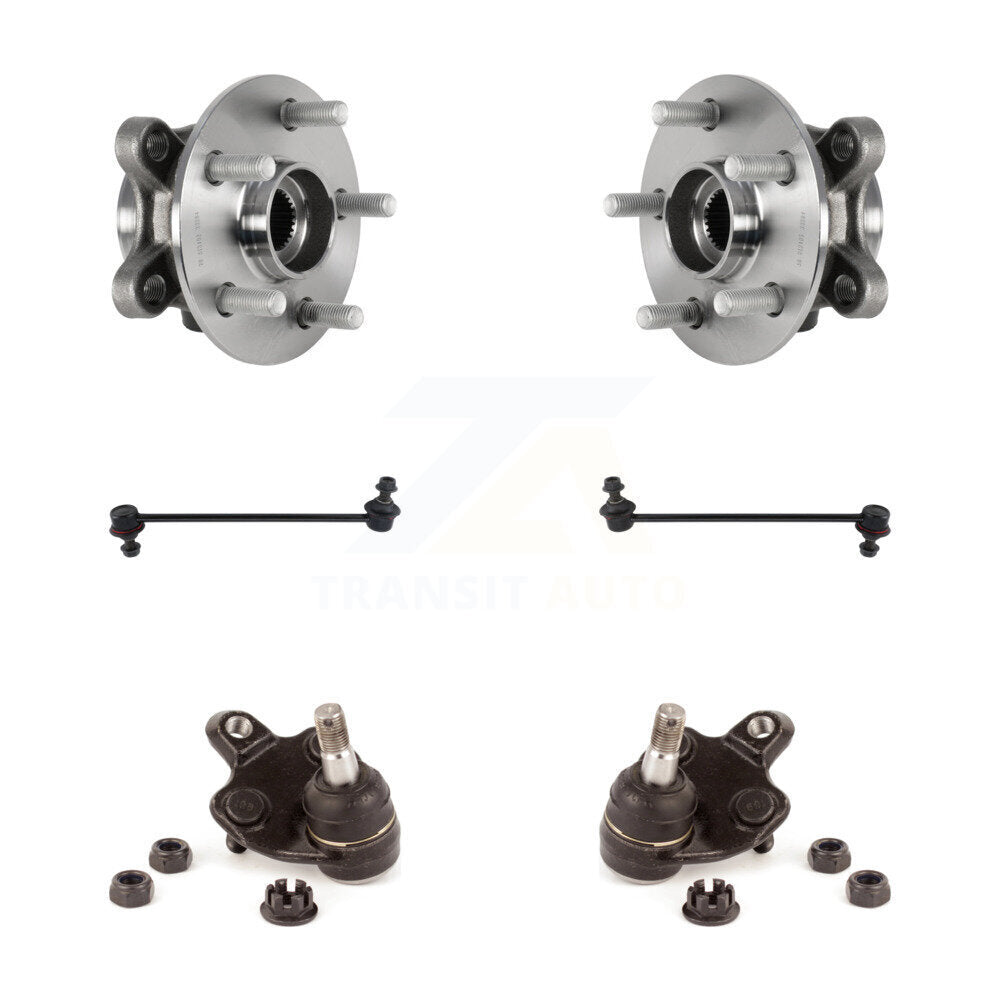 Transit Auto K7T-109180 Wheel Bearing and Hub Assembly for 2019 Toyota Corolla - Front product image