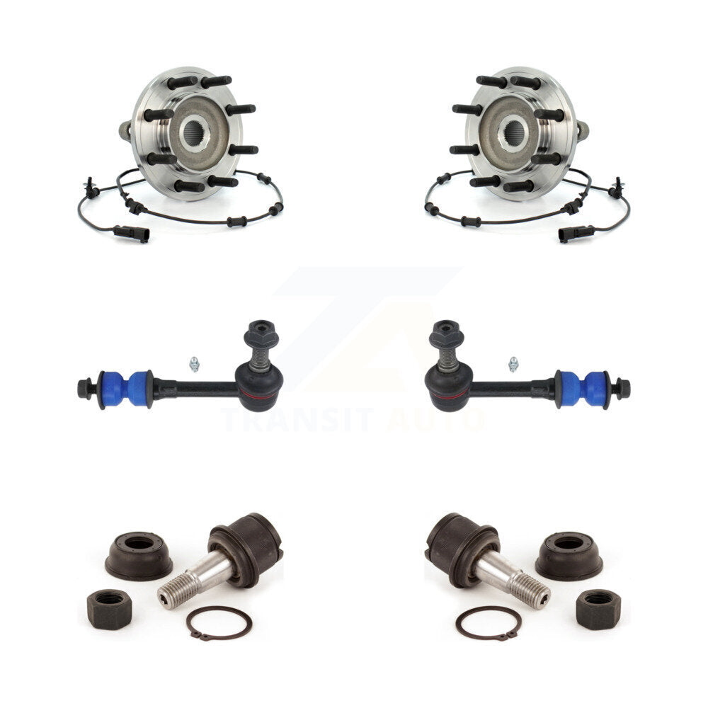 Transit Auto K7T-109186 Wheel Bearing and Hub Assembly for 2009-2010 Dodge Ram 3500, Dodge Ram 2500 - Front product image