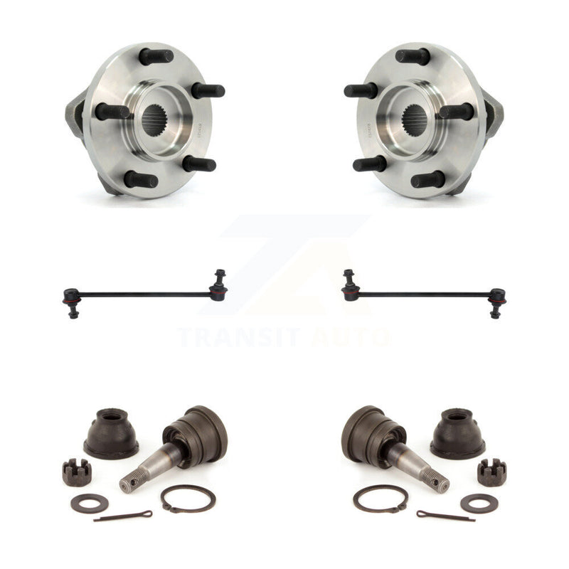 Transit Auto K7T-109192 Wheel Bearing and Hub Assembly for 2001-2007 Chrysler Town & Country, Chrysler Voyager, Dodge Caravan & more - Front product image