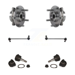 Transit Auto K7T-109193 Wheel Bearing and Hub Assembly for 2017 Hyundai Elantra GT - Front product image