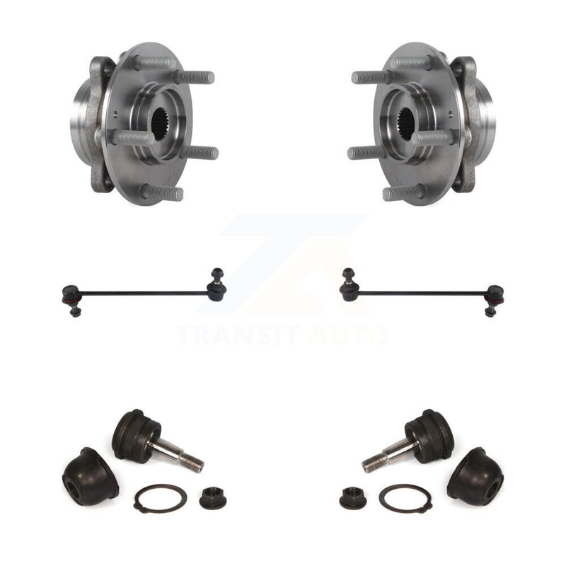 Transit Auto K7T-109193 Wheel Bearing and Hub Assembly for 2017 Hyundai Elantra GT - Front product image