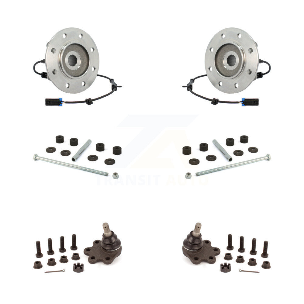 Transit Auto K7T-109198 Wheel Bearing and Hub Assembly for 1988-1995 Chevrolet K3500, GMC K3500, GMC Yukon & more - Front product image
