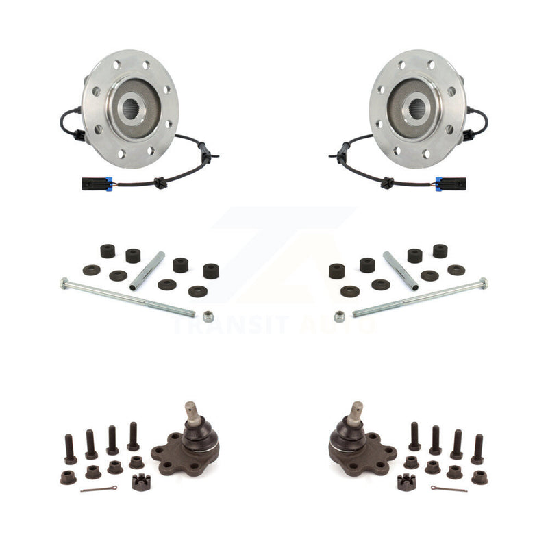 Transit Auto K7T-109198 Wheel Bearing and Hub Assembly for 1988-1995 Chevrolet K3500, GMC K3500, GMC Yukon & more - Front product image