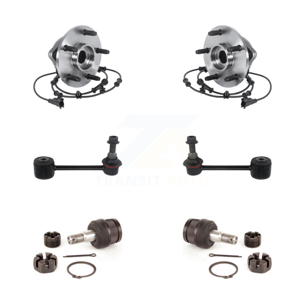 Transit Auto K7T-109203 Wheel Bearing and Hub Assembly for 2011-2018 Jeep Wrangler JK, Jeep Wrangler - Front product image
