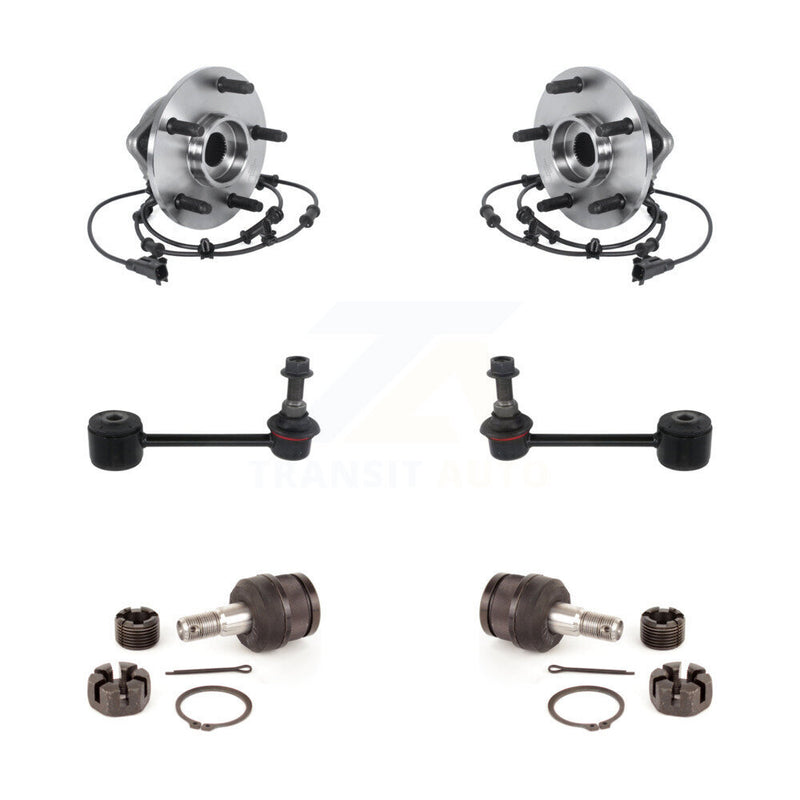 Transit Auto K7T-109203 Wheel Bearing and Hub Assembly for 2011-2018 Jeep Wrangler JK, Jeep Wrangler - Front product image